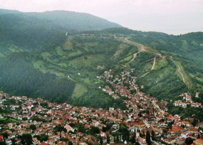 Brasov aerial photo